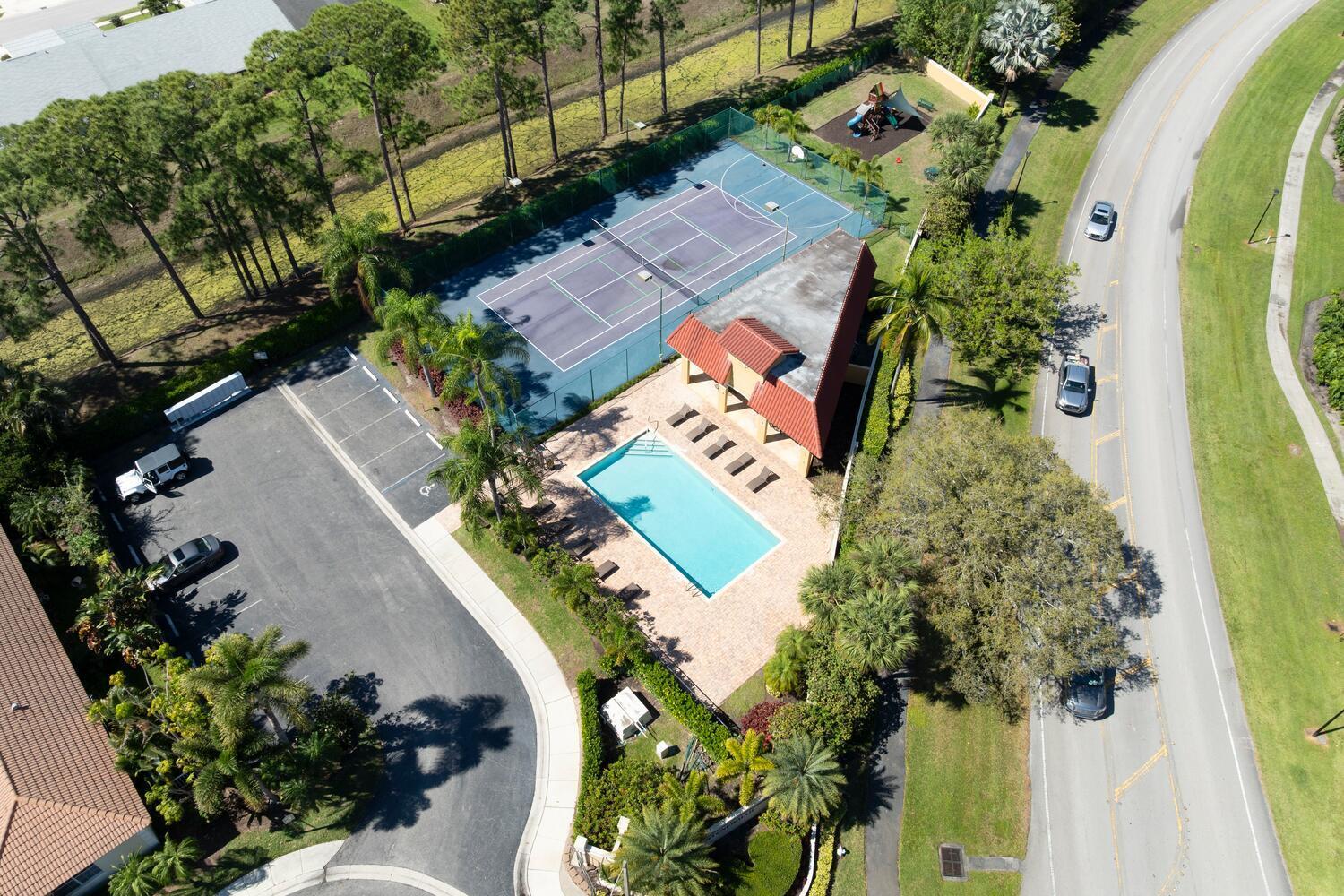 151 St Michaels Court Jupiter, FL 33458 - Photo 5 of 41 an aerial view of a house with a outdoor space