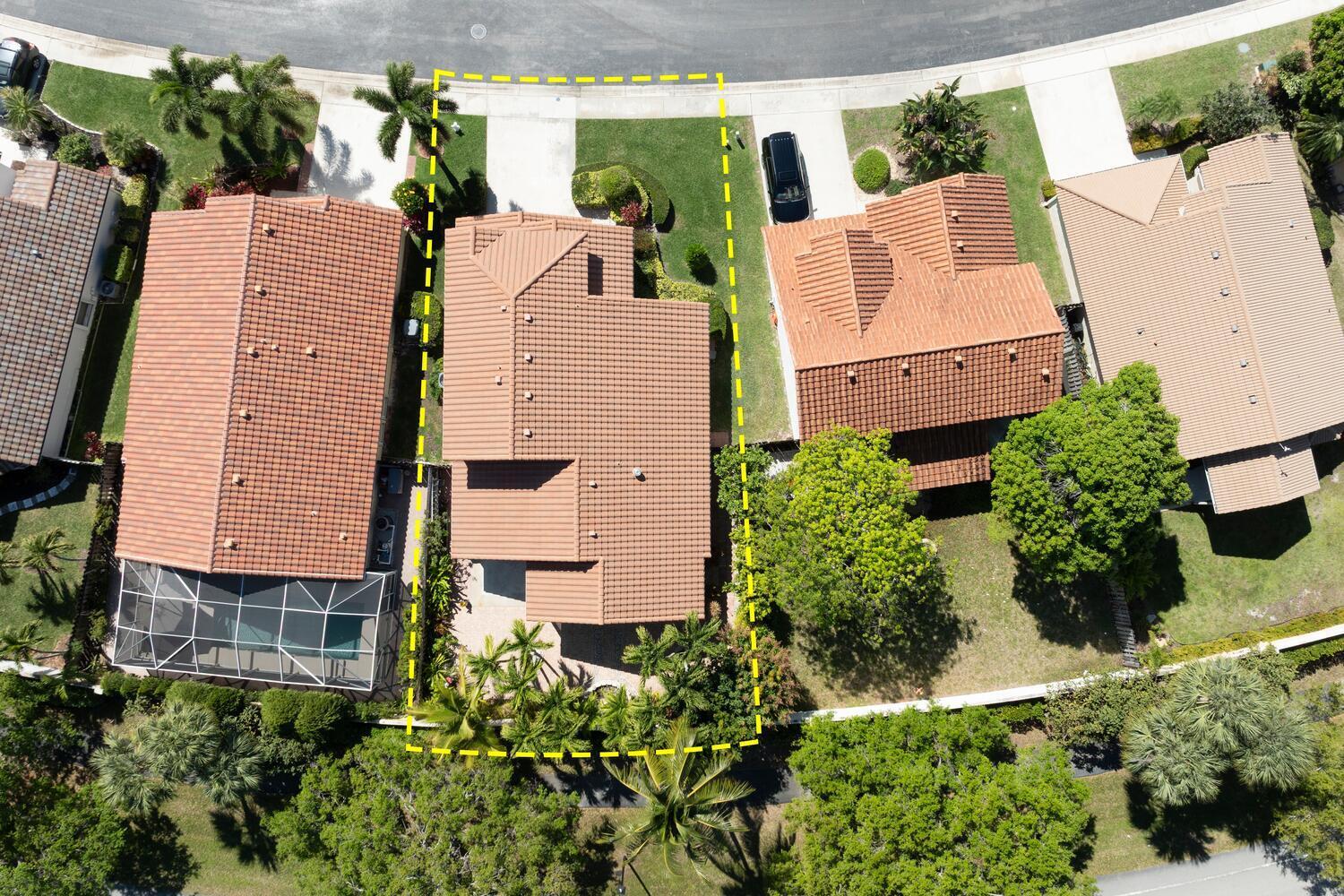 151 St Michaels Court Jupiter, FL 33458 - Photo 6 of 41 an aerial view of a house with yard and plants