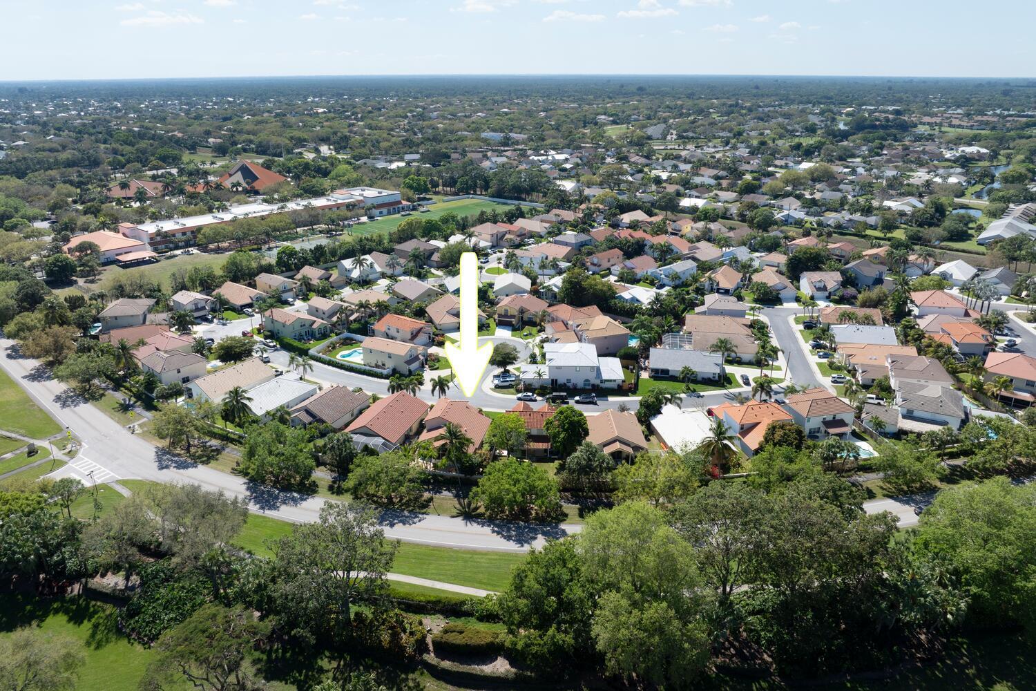 151 St Michaels Court Jupiter, FL 33458 - Photo 9 of 41 an aerial view of multiple house