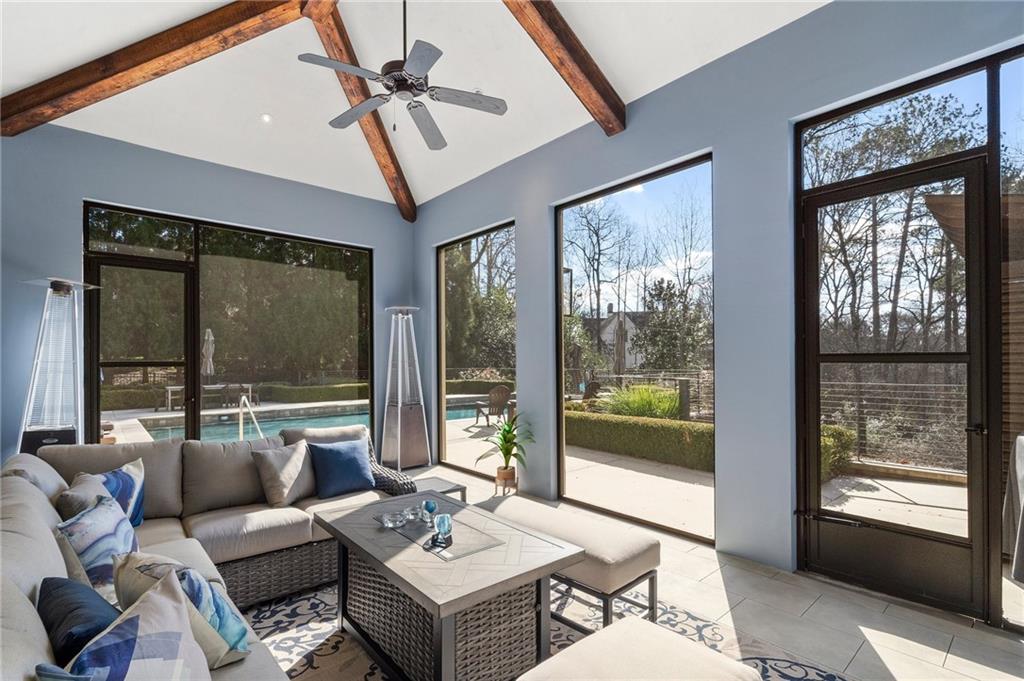 1500 West Wesley Road Northwest Atlanta, GA 30327 - Photo 20 of 60 a living room with furniture and a large window
