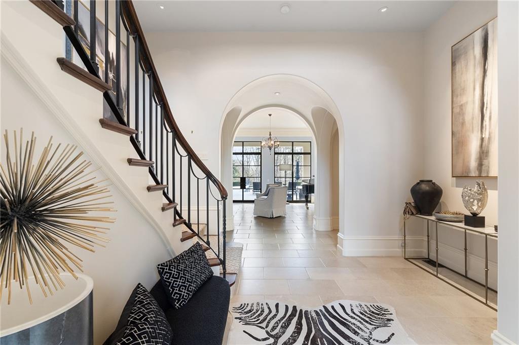 1500 West Wesley Road Northwest Atlanta, GA 30327 - Photo 5 of 60 a view of entryway and hall with wooden floor