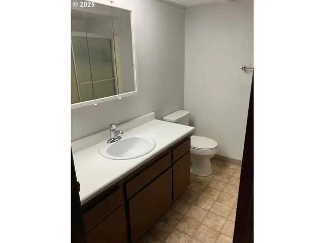 a bathroom with a sink and a toilet