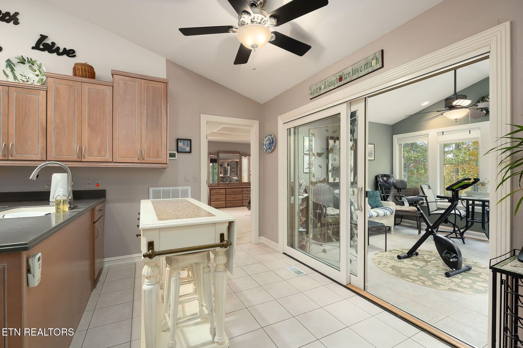 122 Pineridge Loop Crossville, TN 38558 - Photo 22 of 55 Kitchen to sunroom