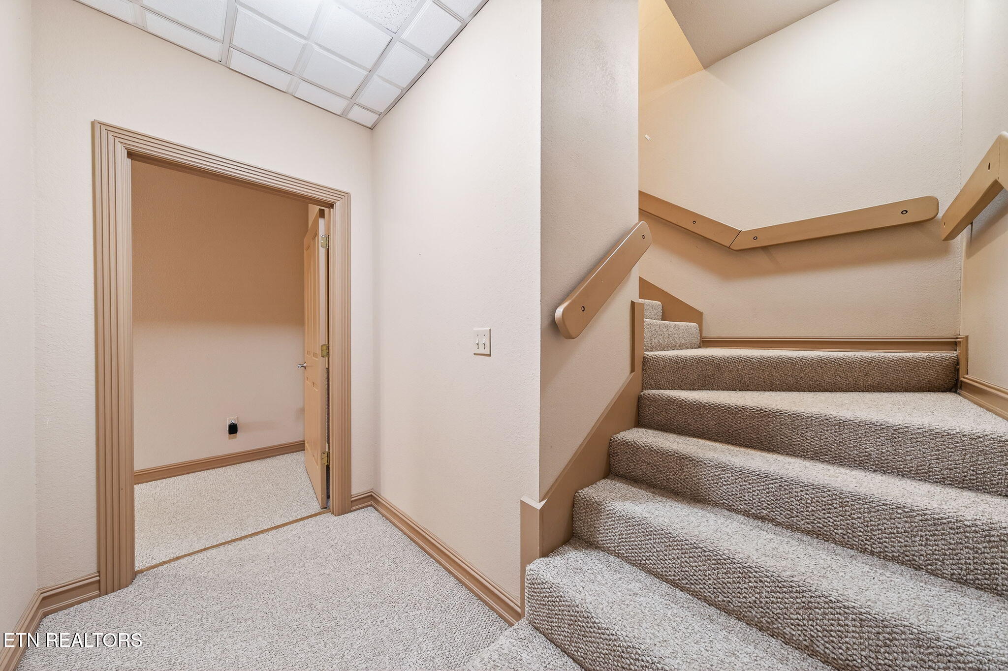 122 Pineridge Loop Crossville, TN 38558 - Photo 44 of 58 Lower Level Stairwell