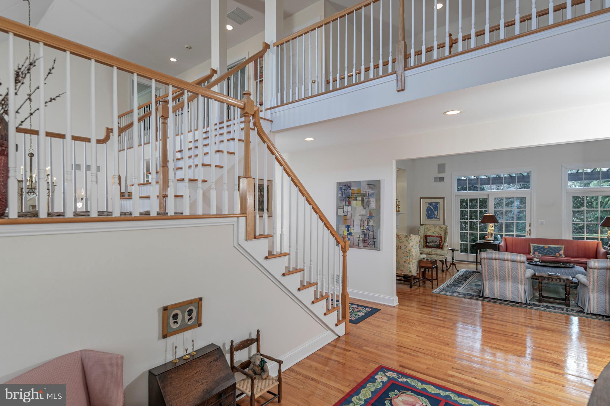2 Windermere Way Princeton, NJ 08540 - Photo 6 of 30 a view of entryway and hall with wooden floor