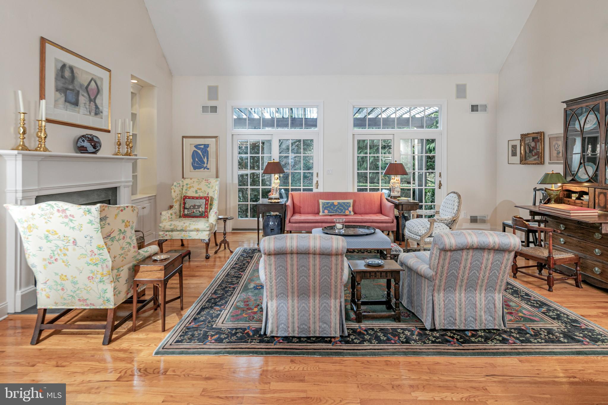 2 Windermere Way Princeton, NJ 08540 - Photo 8 of 30 a living room with furniture and a floor to ceiling window