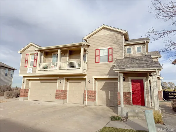 a front view of a house with entryway