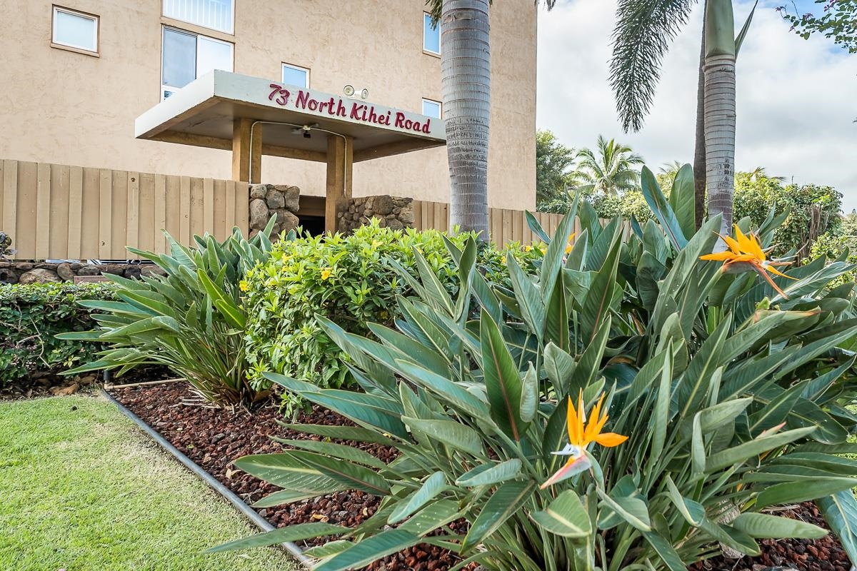 73 North Kihei Road, Unit 602 Kihei, HI 96753 - Photo 46 of 47 an outdoor view of garden with swimming pool