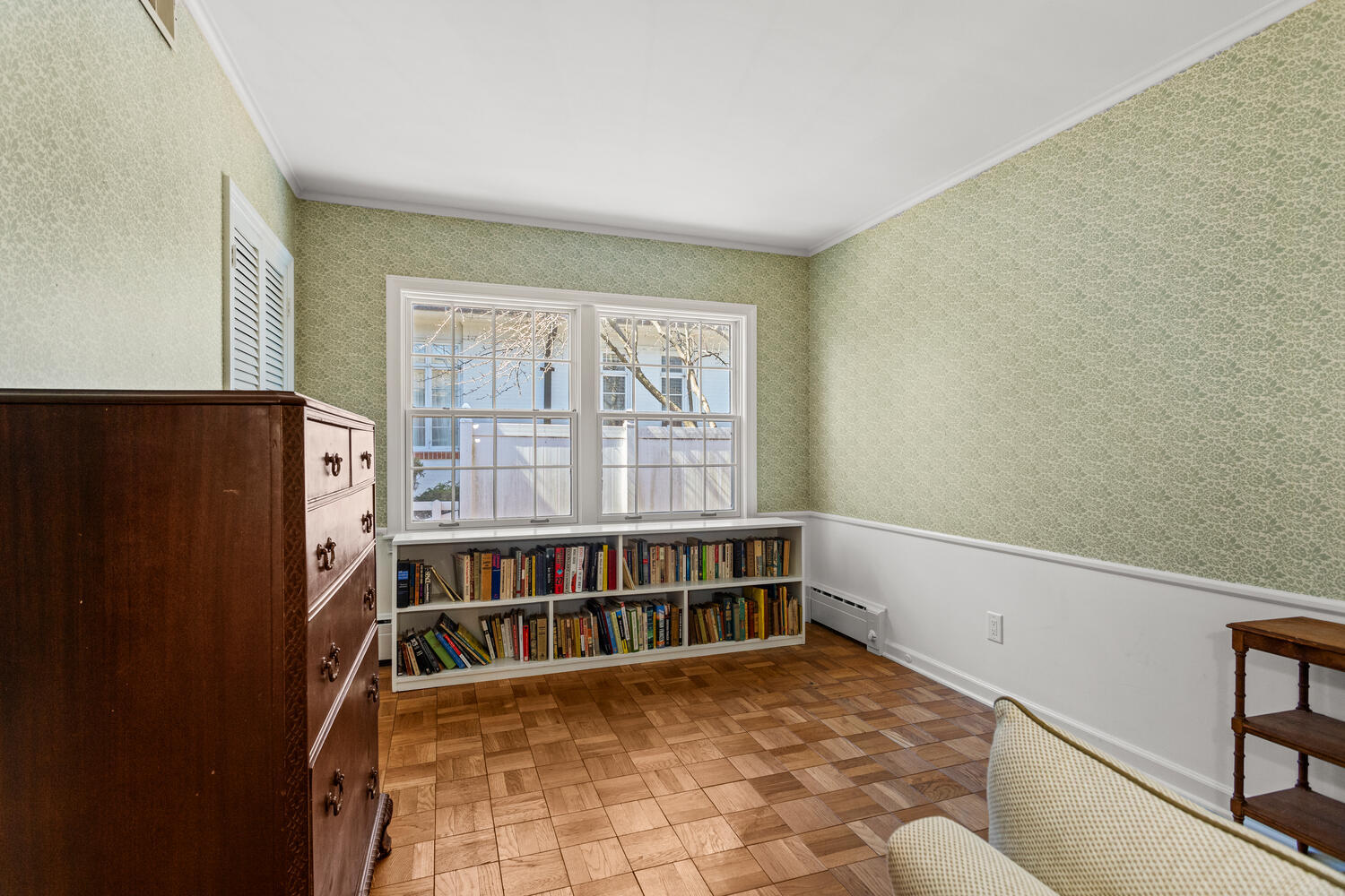 1120 West Charles Street Champaign, IL 61821 - Photo 21 of 36 a view of an empty room with a window