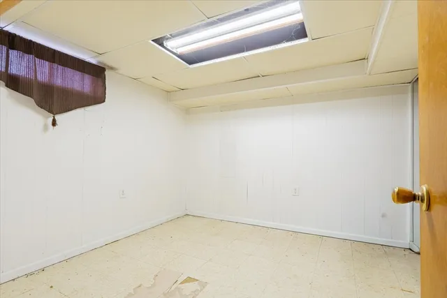 a backyard of a house