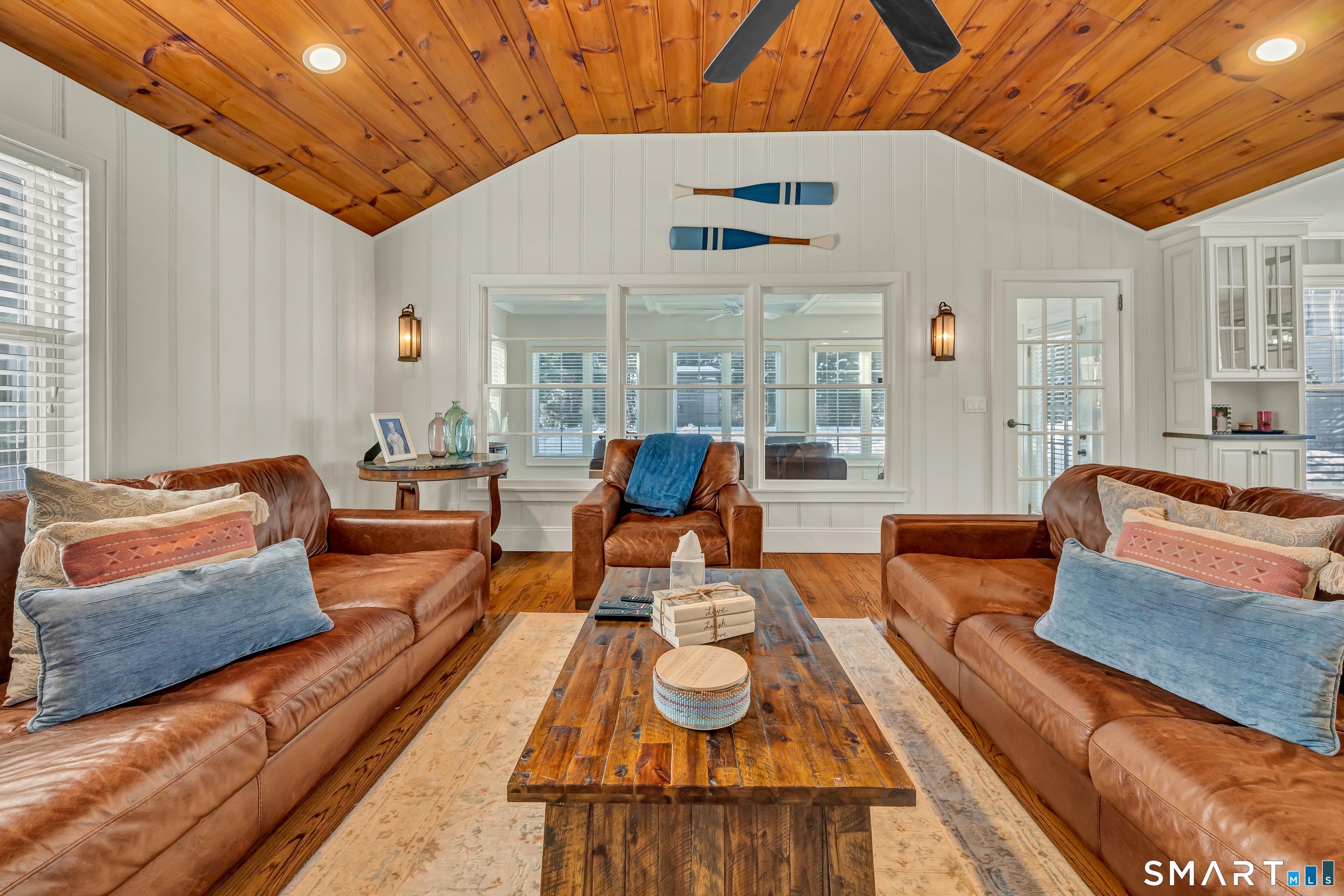 2 A Lakeview Road Brookfield, CT 06804 - Photo 19 of 40 Gorgeous hardwood flooring - view toward 4-season room