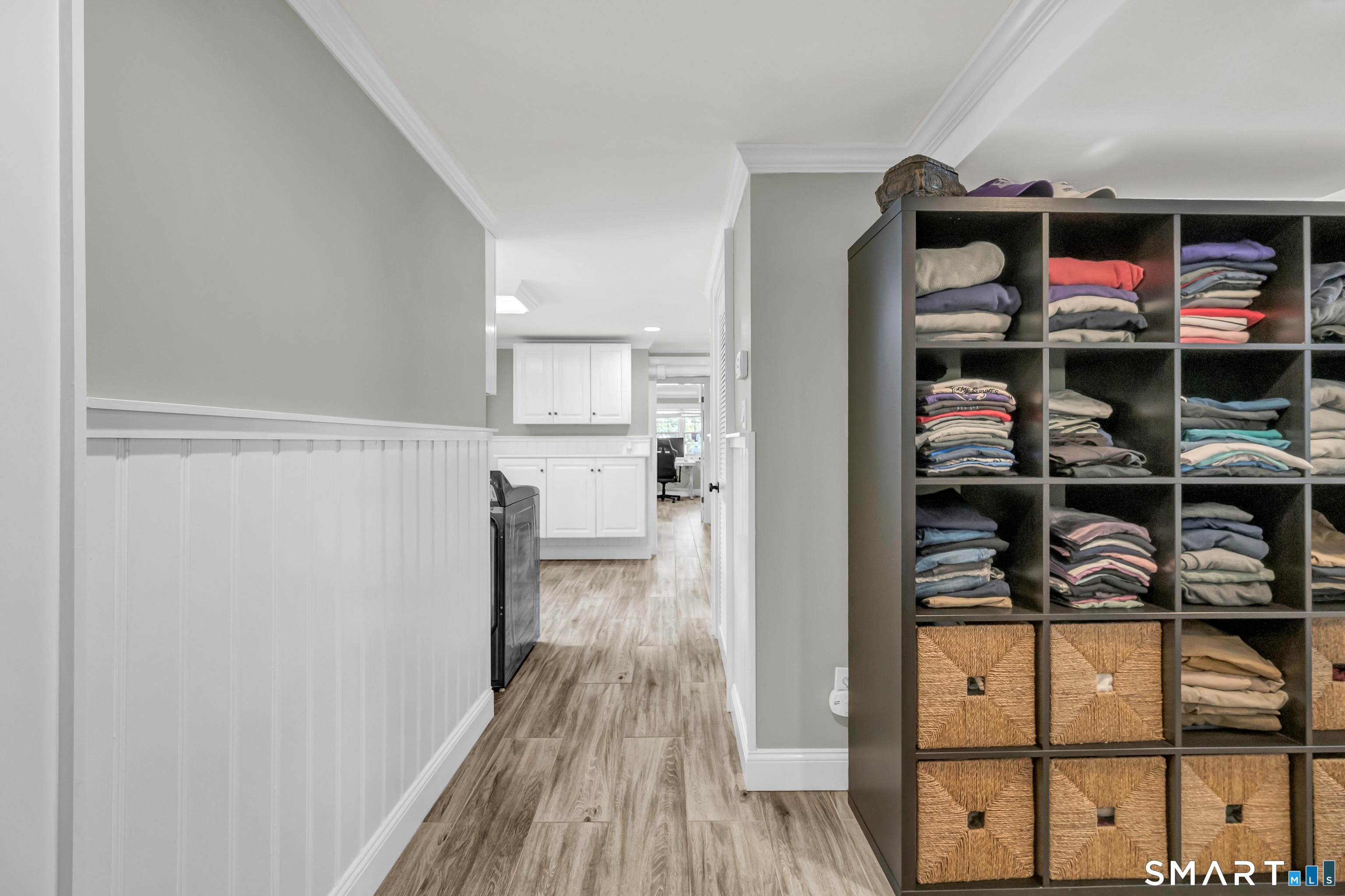 2 A Lakeview Road Brookfield, CT 06804 - Photo 31 of 40 Hallway view from Den into Laundry and Office beyond
