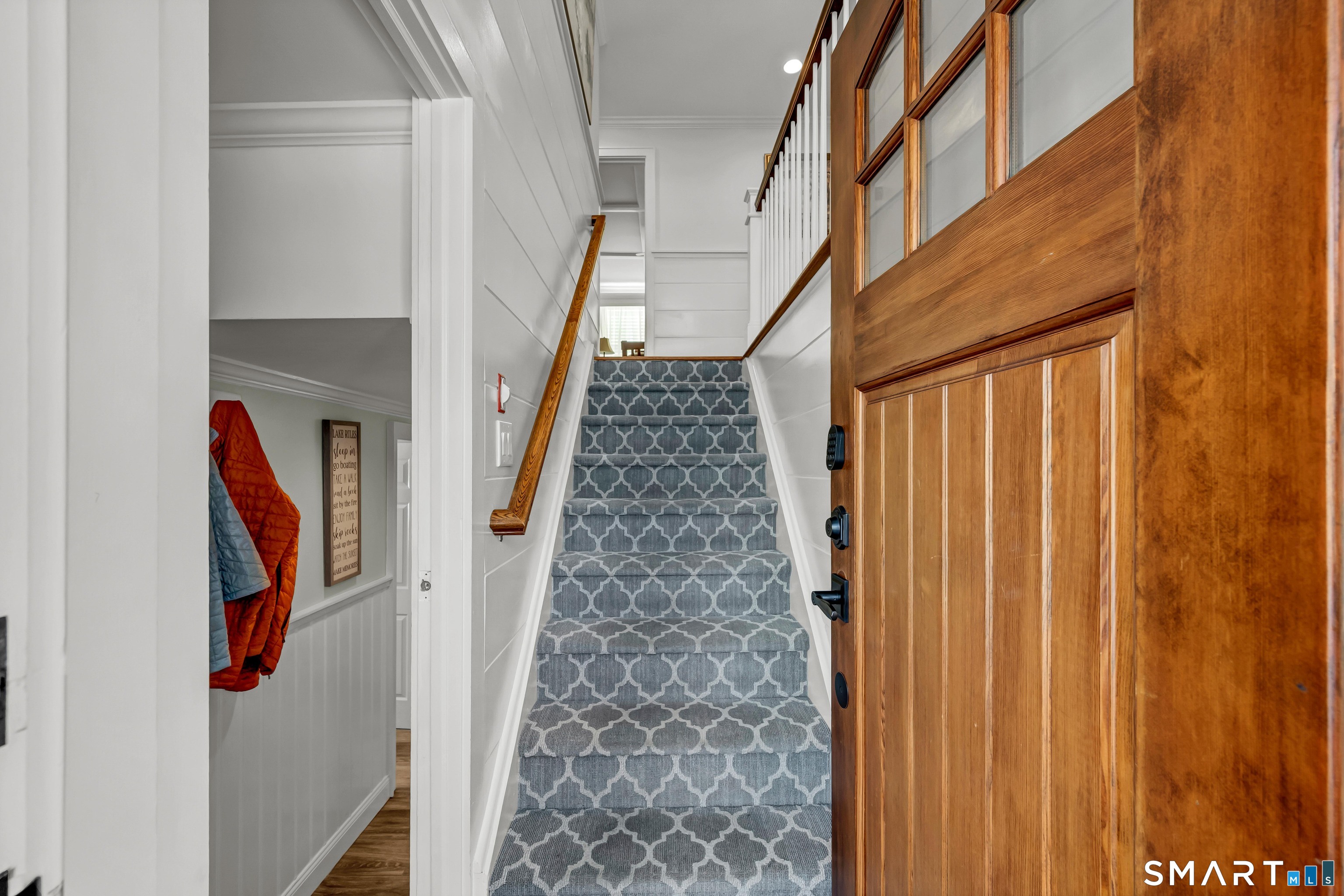 2 A Lakeview Road Brookfield, CT 06804 - Photo 8 of 40 A beautiful wooden door leads into this stunning well appointed home.