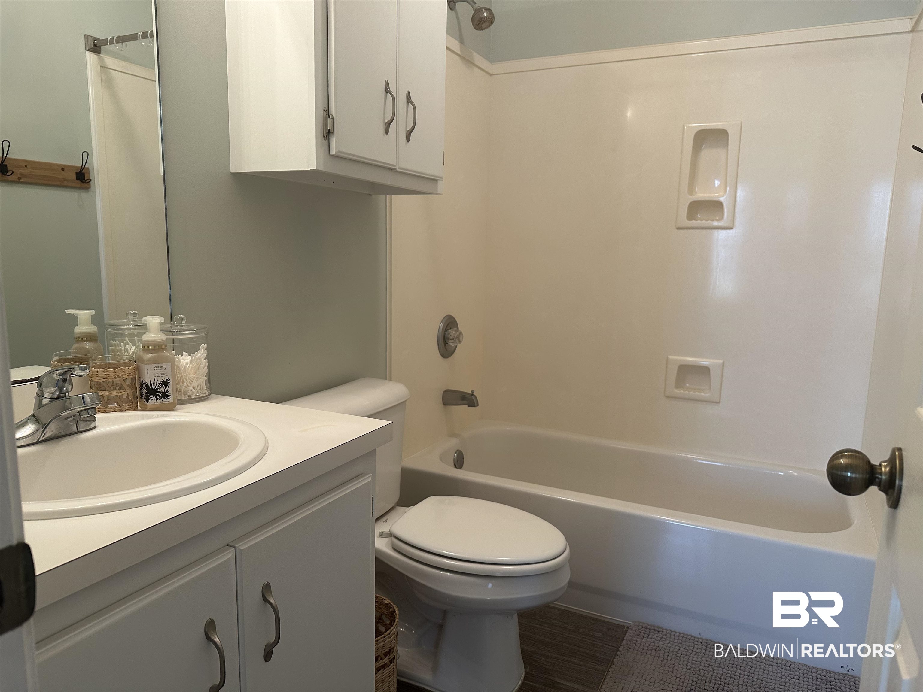 4882 Rebecca Place Mobile, AL 36695 - Photo 19 of 29 Full bath featuring toilet, tub / shower combination, and vanity