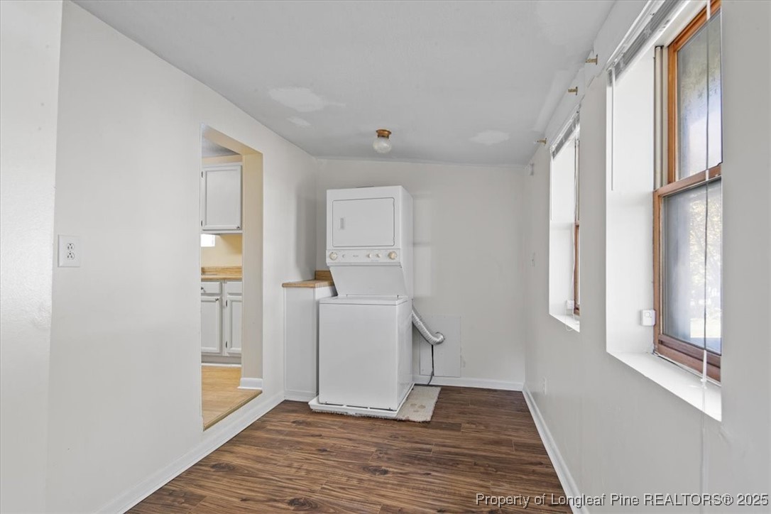 663 Possum Holler Road Eagle Springs, NC 27242 - Photo 10 of 21 a view of an entryway with wooden floor