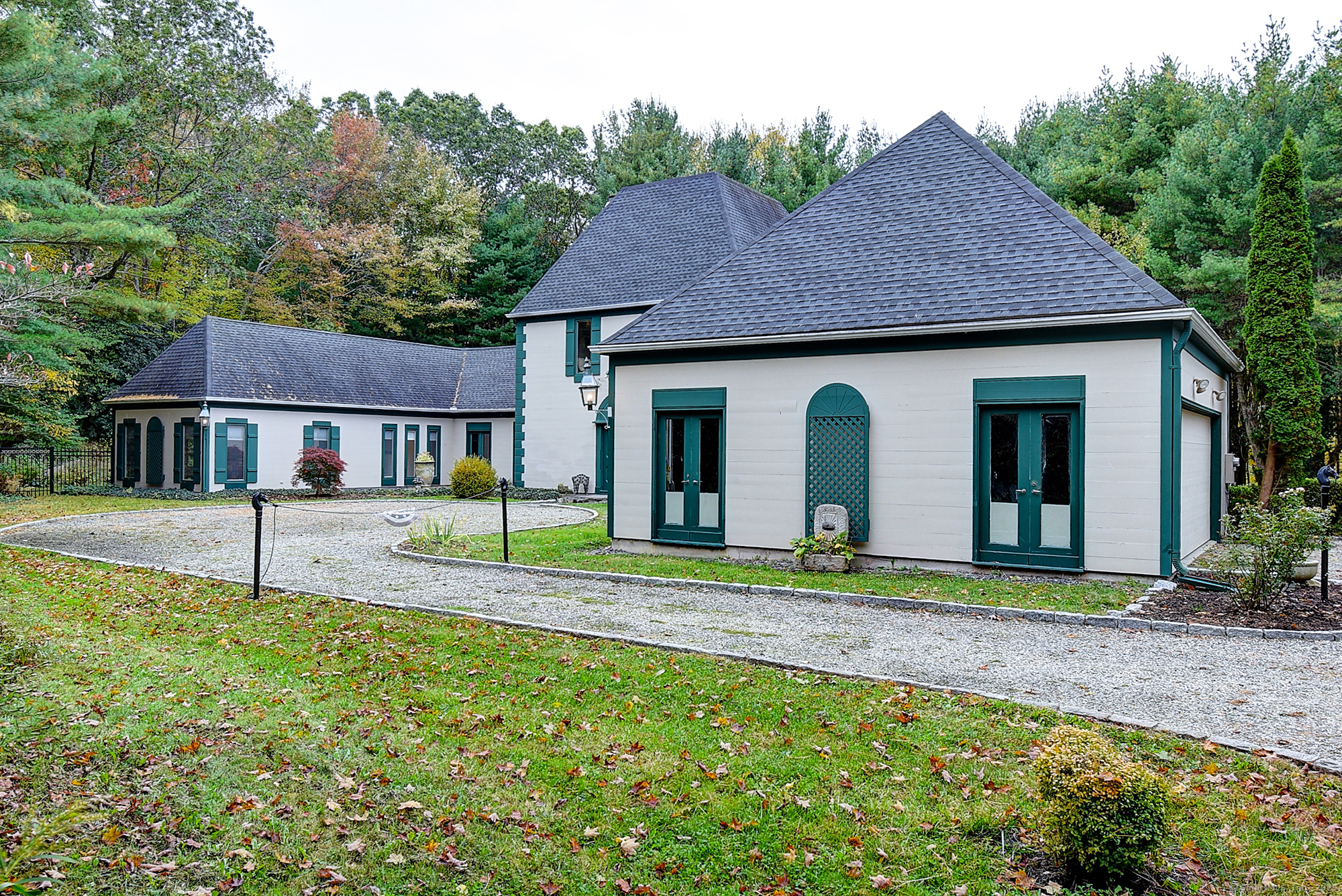 a house that has a lot of plants in it
