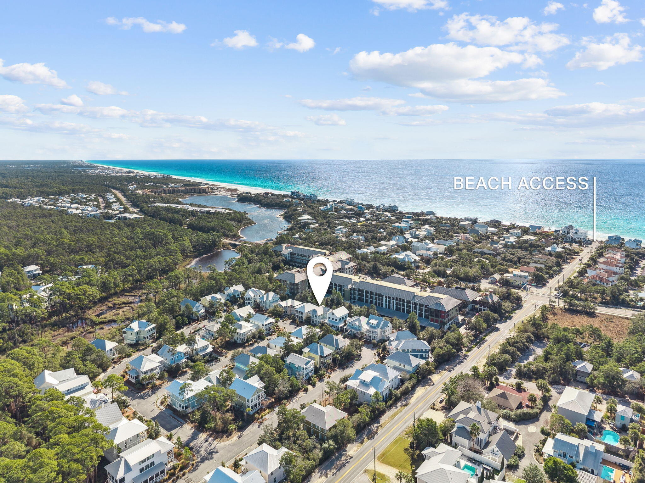 186 Cabana Trail Santa Rosa Beach, FL 32459 - Photo 6 of 51 an aerial view of multiple house