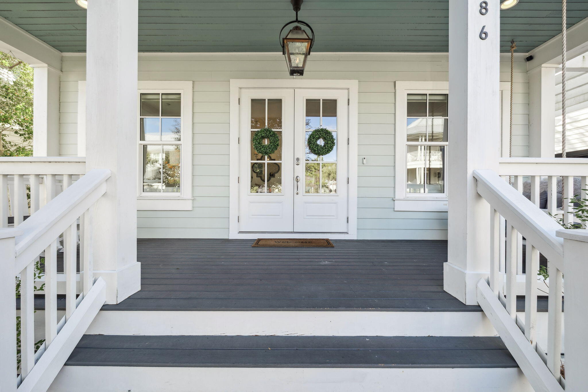 186 Cabana Trail Santa Rosa Beach, FL 32459 - Photo 10 of 51 a view of entryway and hall with wooden floor
