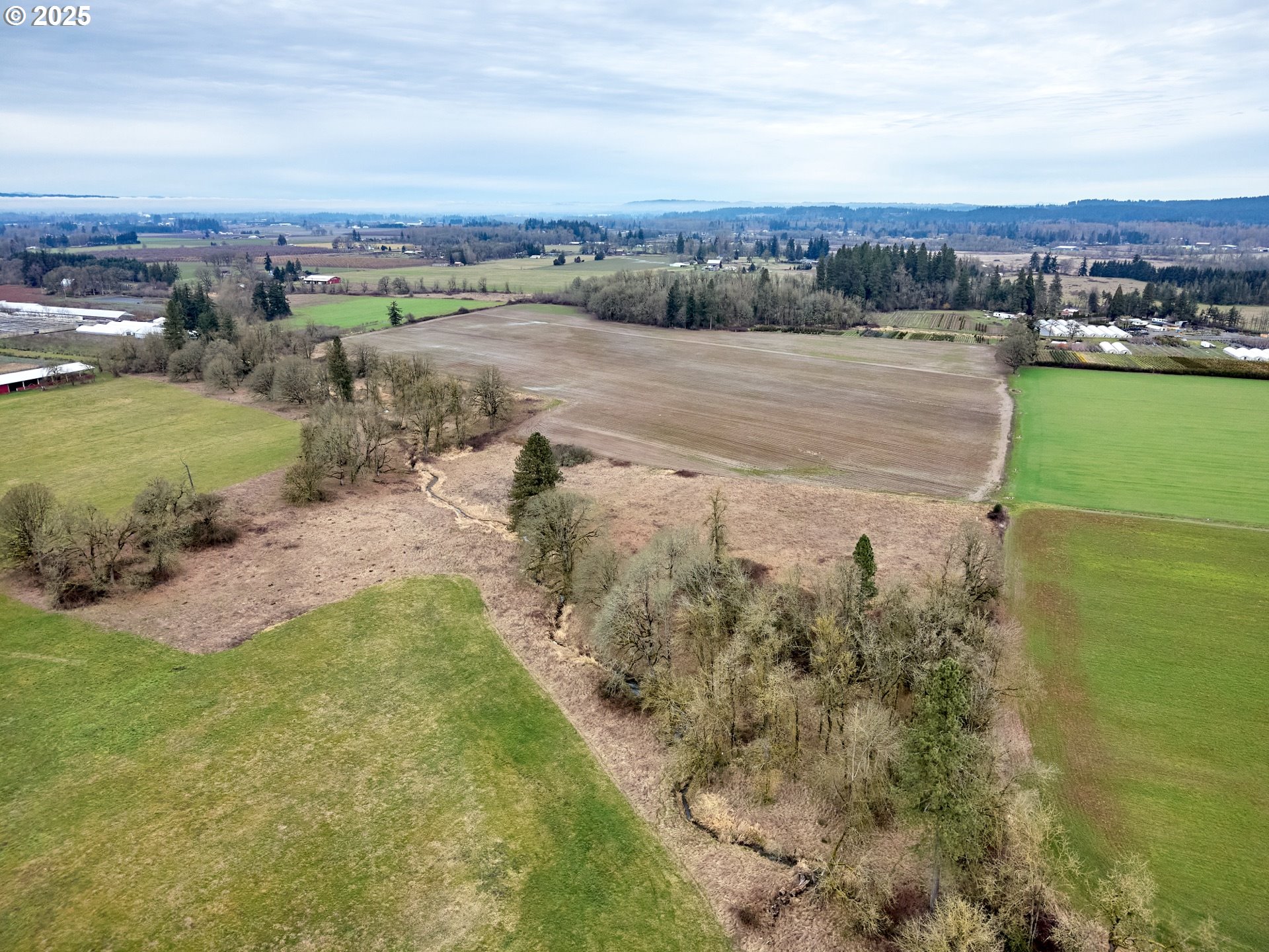 12403 South Eby Road Canby, OR 97013 - Photo 11 of 26 a view of a lake with mountains in front of it