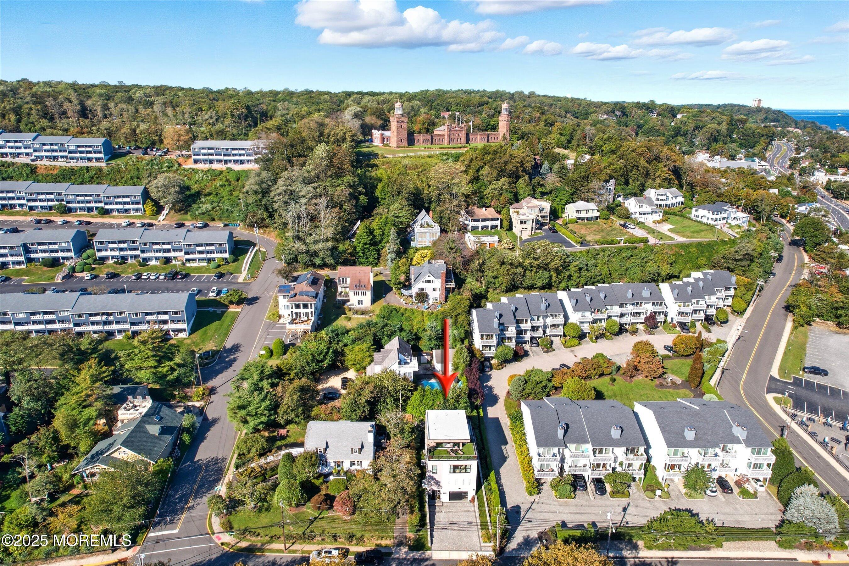 25 Portland Road Highlands, NJ 07732 - Photo 42 of 50 49-Aerial 4 ARROW