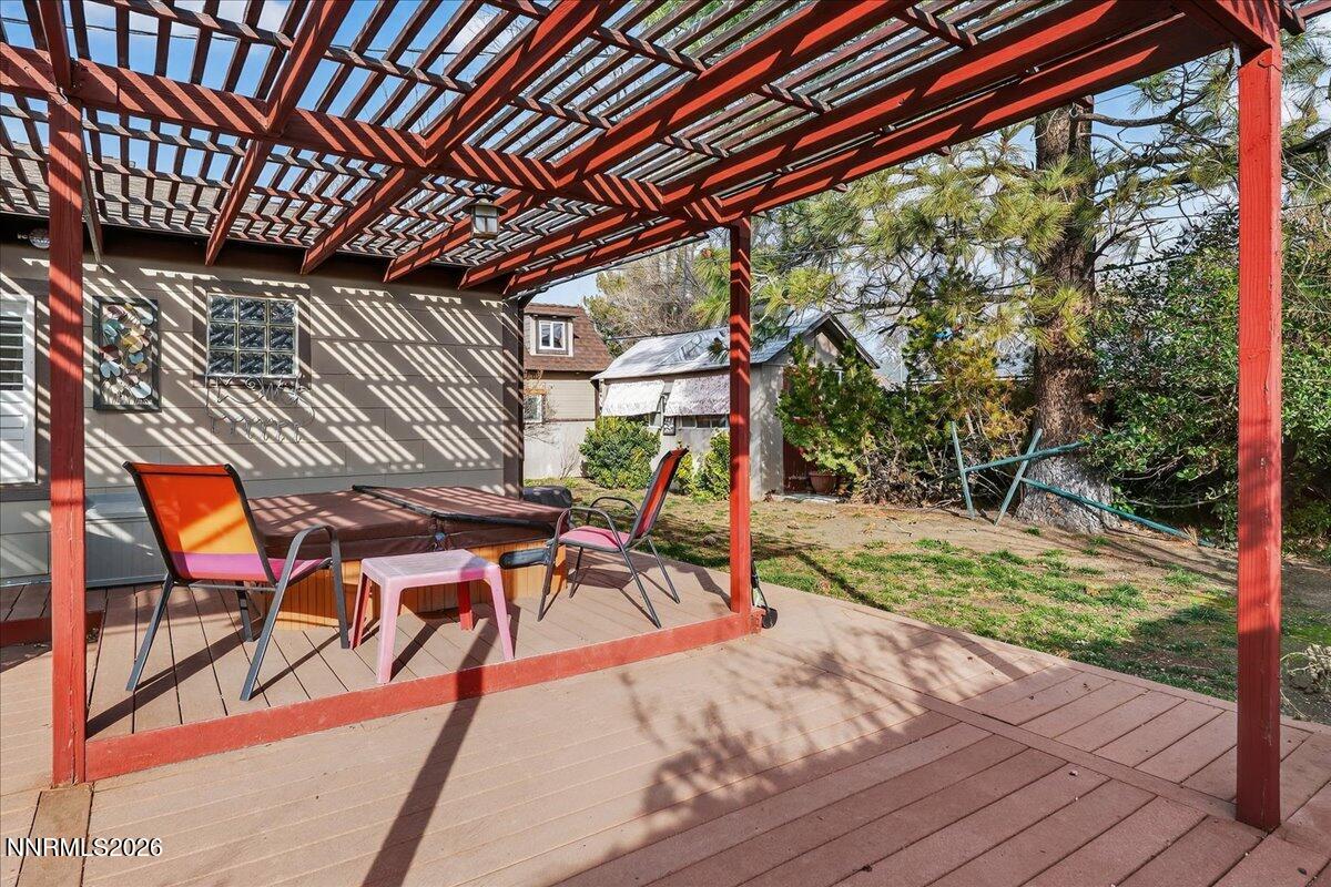 1831 North Division Street Carson City, NV 89703 - Photo 28 of 35 a view of yard with patio