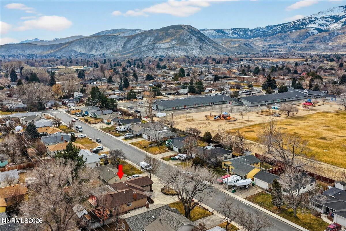 1831 North Division Street Carson City, NV 89703 - Photo 35 of 35 an aerial view of residential houses with outdoor space