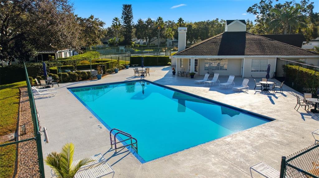 21425 Clubside Loop Lutz, FL 33549 - Photo 39 of 42 a view of a house with pool and chairs