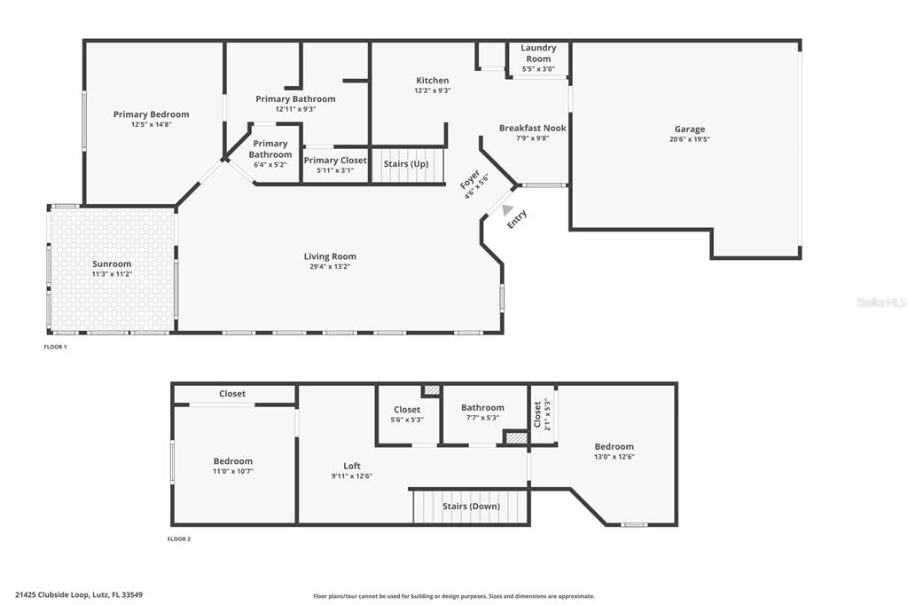 21425 Clubside Loop Lutz, FL 33549 - Photo 42 of 42 a black and white photo of a white wall with white walls