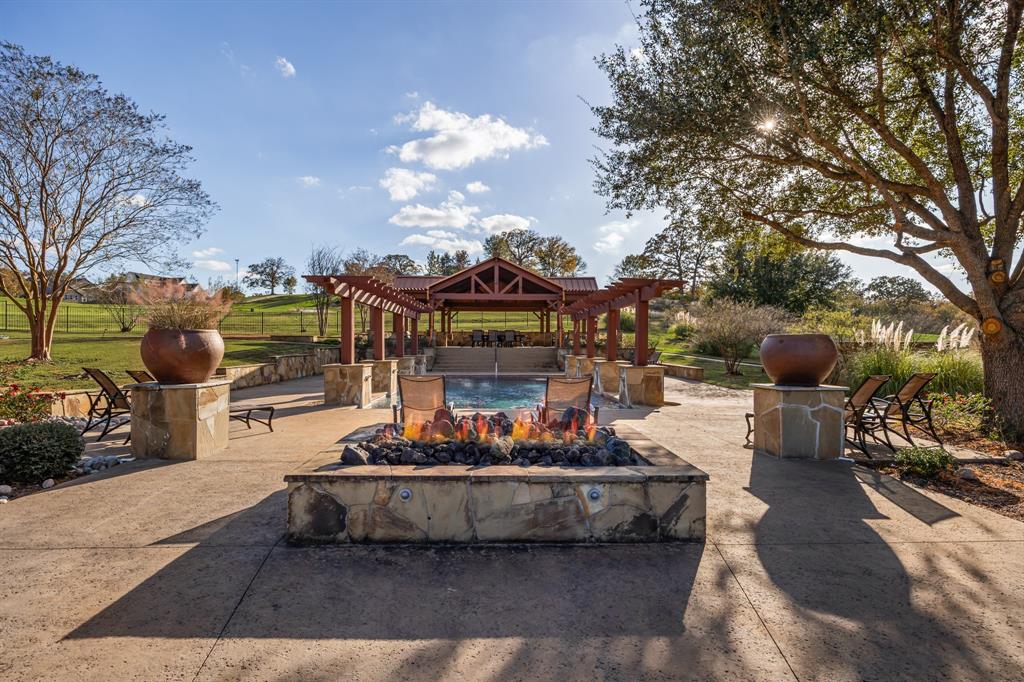 4651 Grand View Drive Athens, TX 75752 - Photo 18 of 23 a view of a chairs and tables in the patio