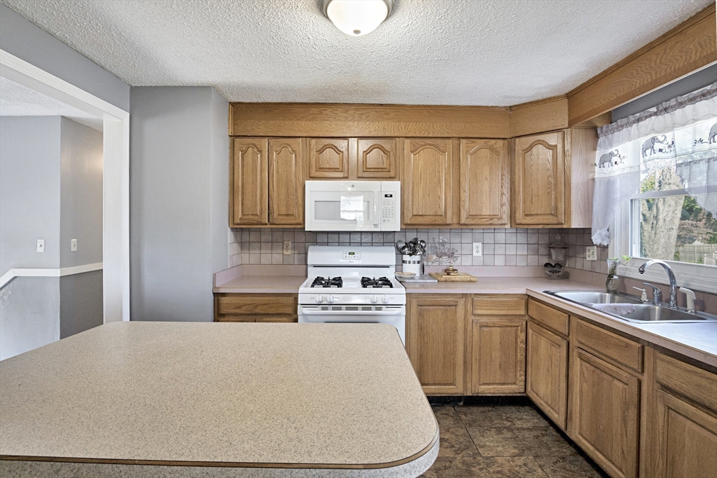 485 Riverside Road Springfield, MA 01107 - Photo 17 of 33 a kitchen with a stove a sink and a refrigerator