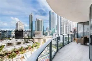 a view of balcony with city view