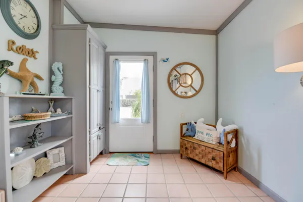 a view of room with workspace and window