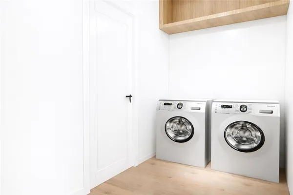 a view of washer and dryer