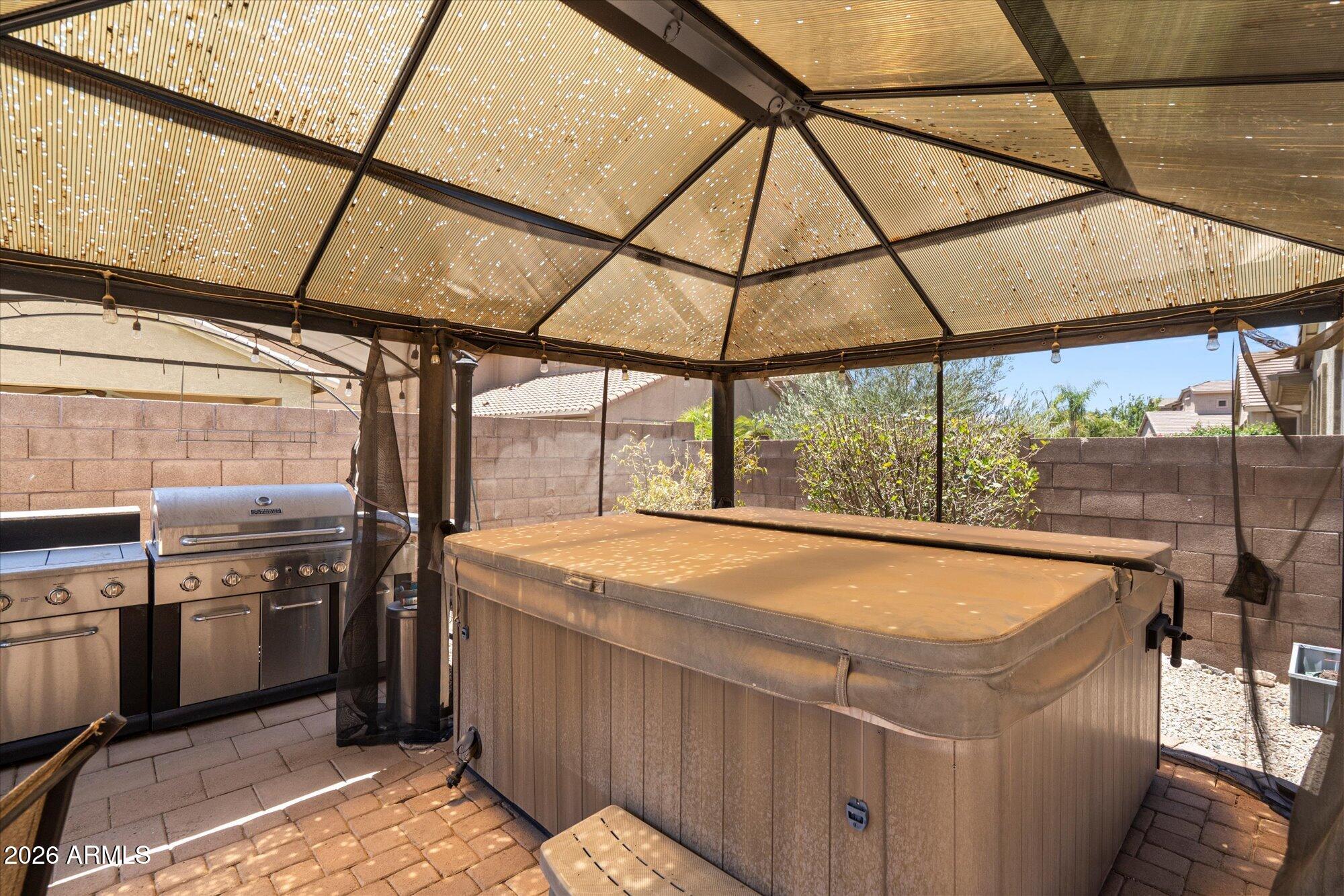 3009 West Trapanotto Road Phoenix, AZ 85086 - Photo 33 of 42 hot tub-grill