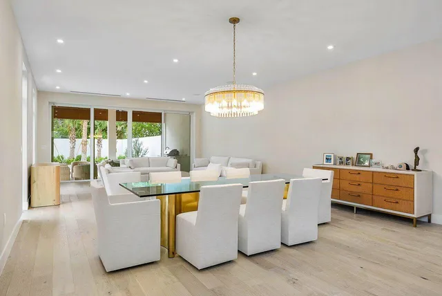 a very nice looking living room with a large window