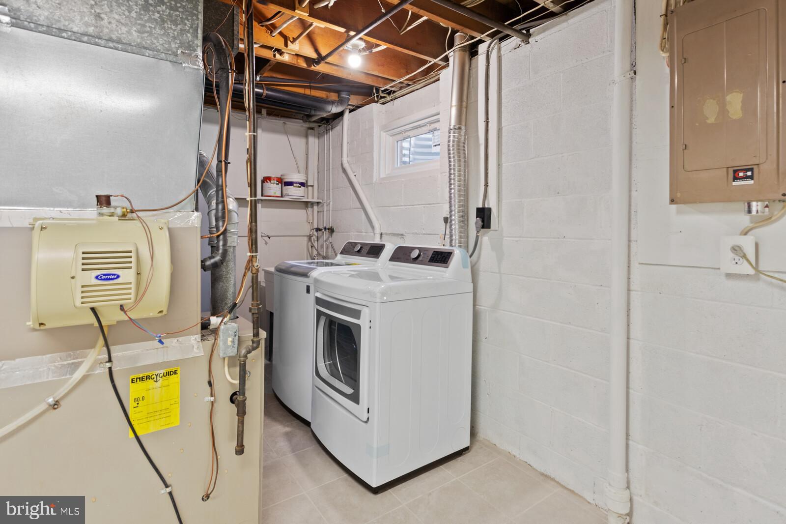 7021 Hadlow Drive Springfield, VA 22152 - Photo 38 of 47 Laundry Room/Utility Room. Brand New Washer Dryer!