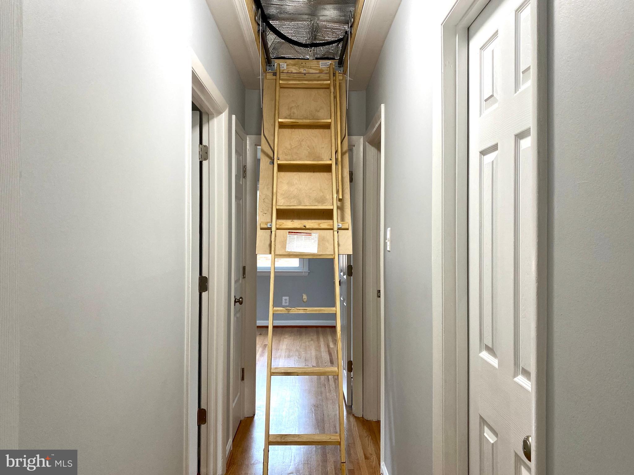 7021 Hadlow Drive Springfield, VA 22152 - Photo 43 of 47 Brand New Attic Pull Down Stairs
