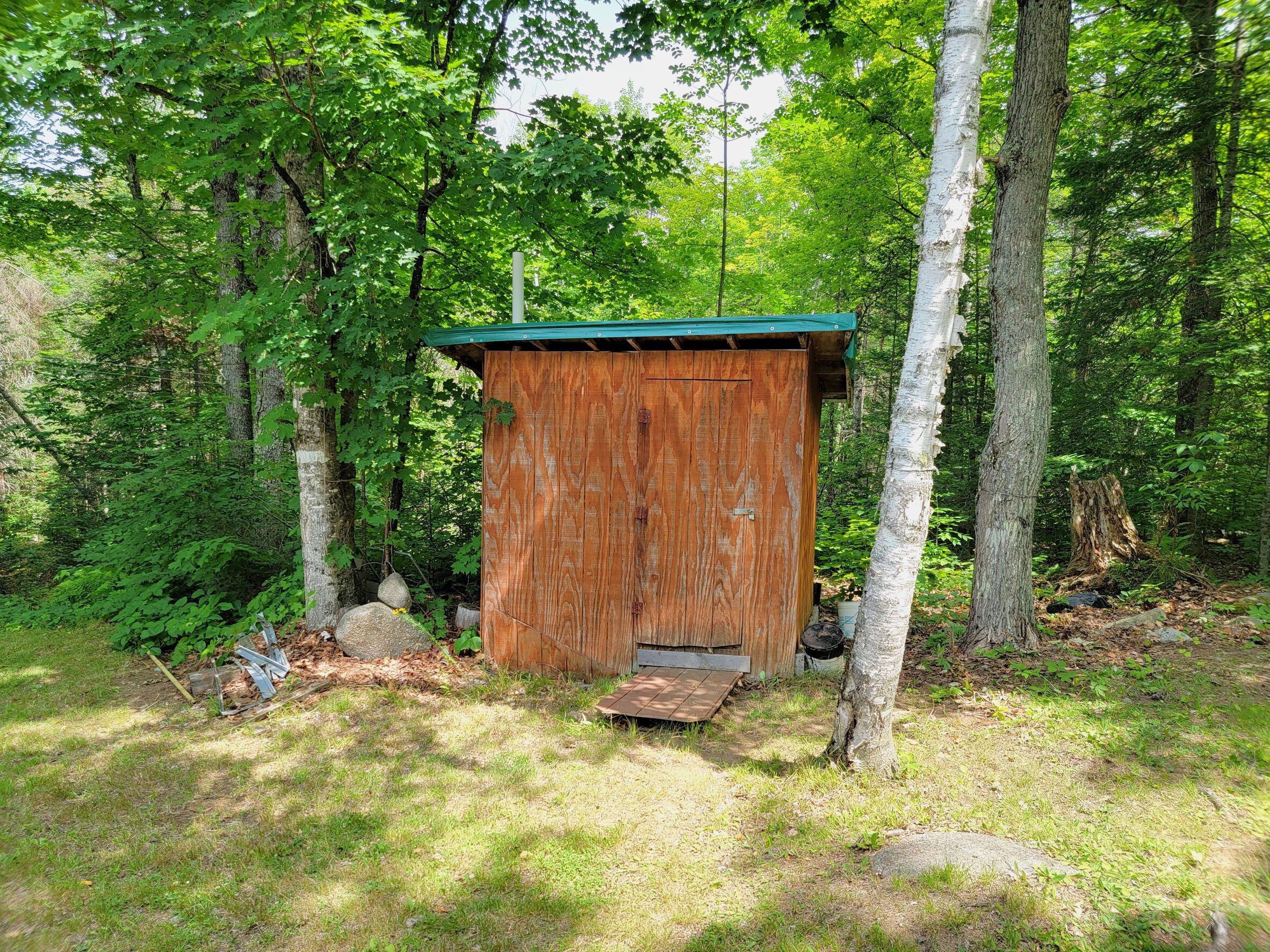 145 East Gulch Road Thorndike, ME 04986 - Photo 20 of 23 Outhouse