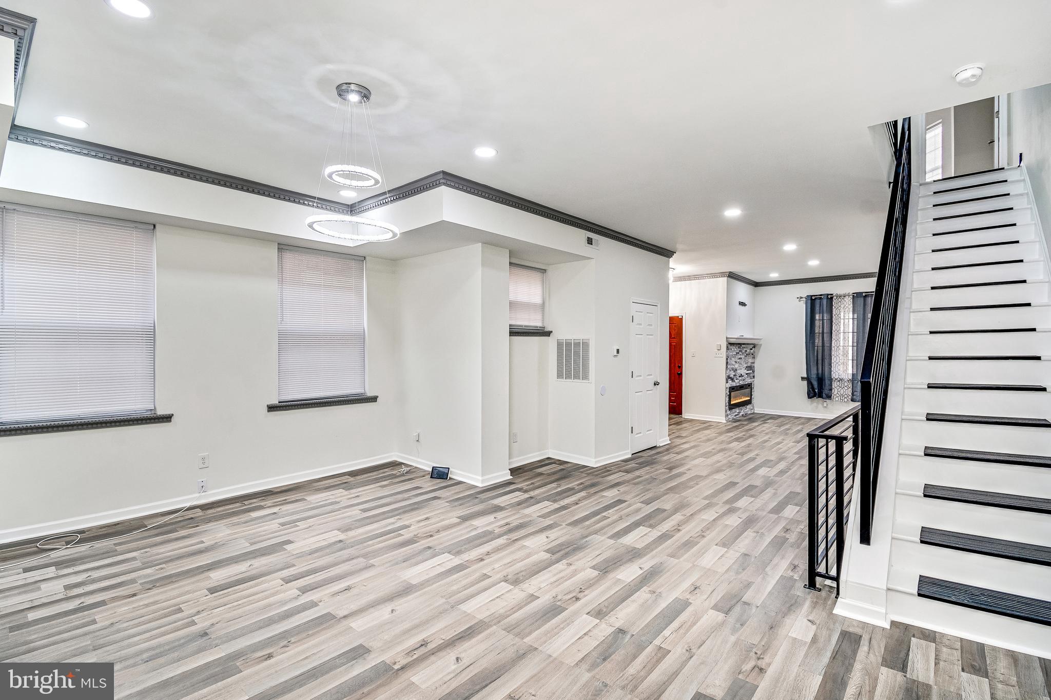 612 Wynnewood Road Philadelphia, PA 19151 - Photo 32 of 75 Open Floor Plan Dining & Living Rooms