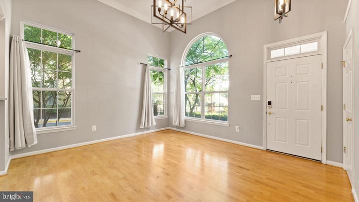 1918 Crescent Park Drive Reston, VA 20190 - Photo 3 of 33 Bright and airy entryway with charm.