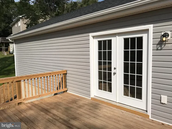 a view of a roof deck