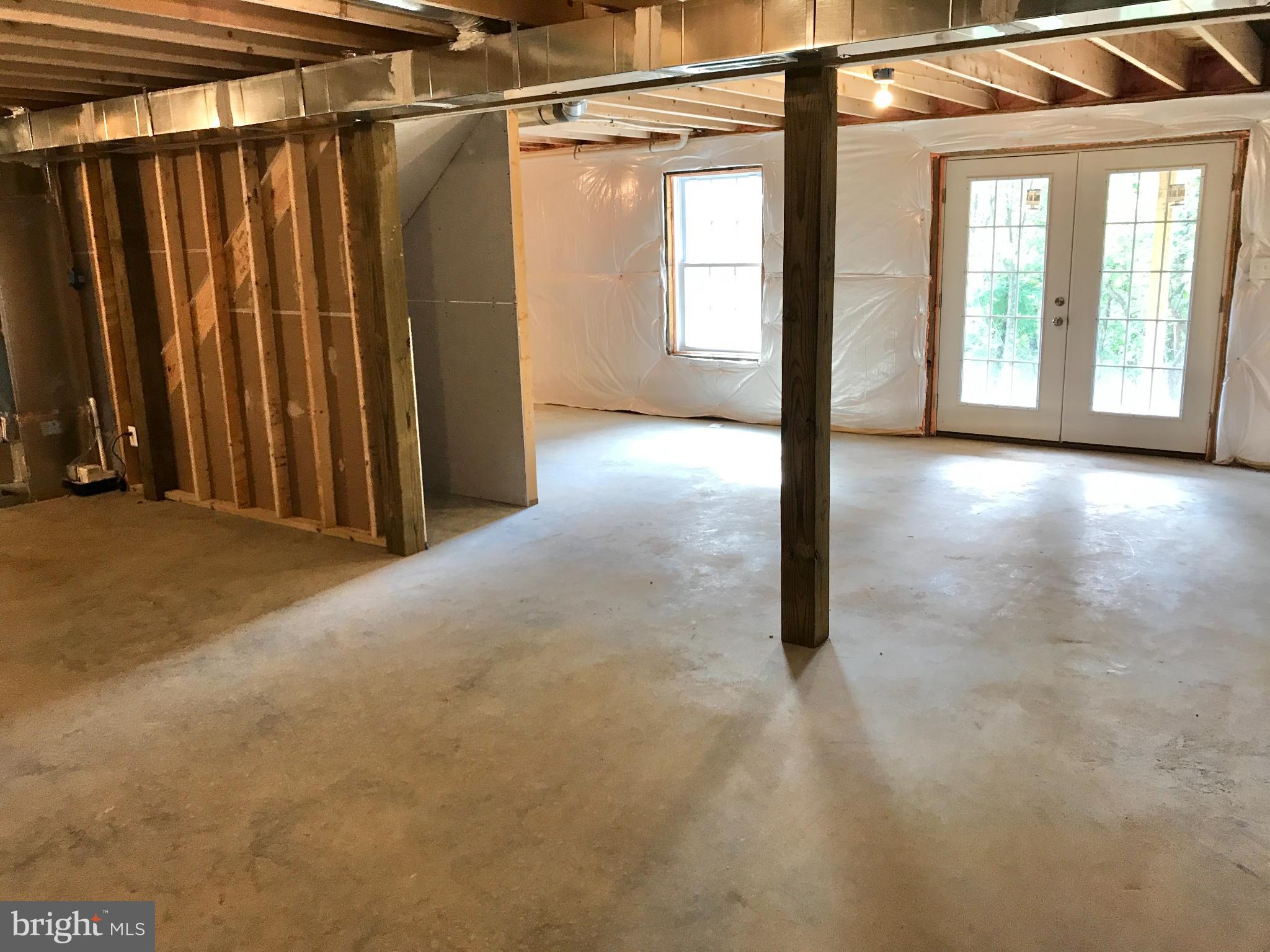 1249 High Top Road Linden, VA 22642 - Photo 31 of 40 Spacious unfinished basement with natural light.