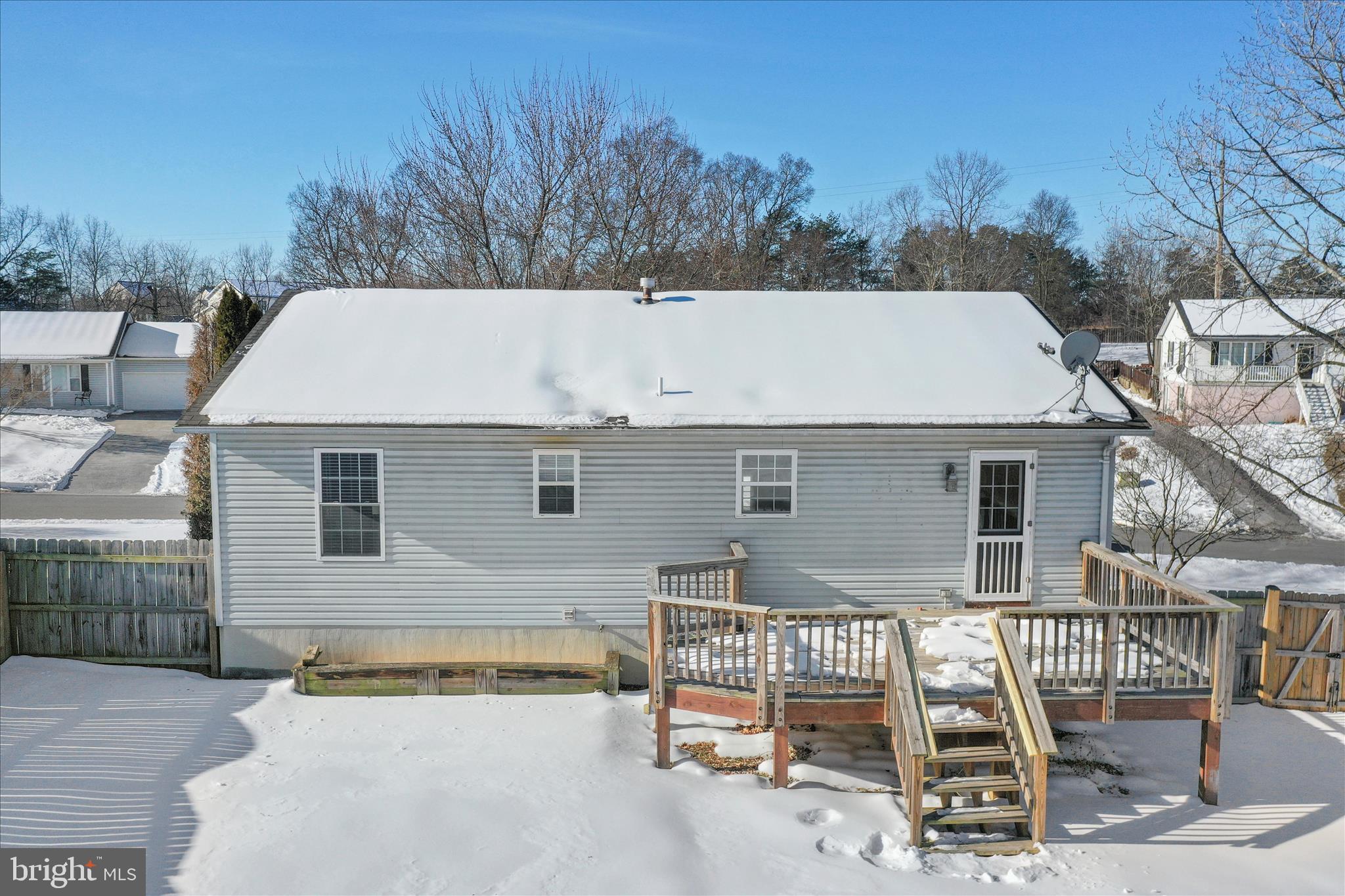 137 Woodrow Road Winchester, VA 22602 - Photo 41 of 45 an aerial view of a house with swimming pool and sitting area