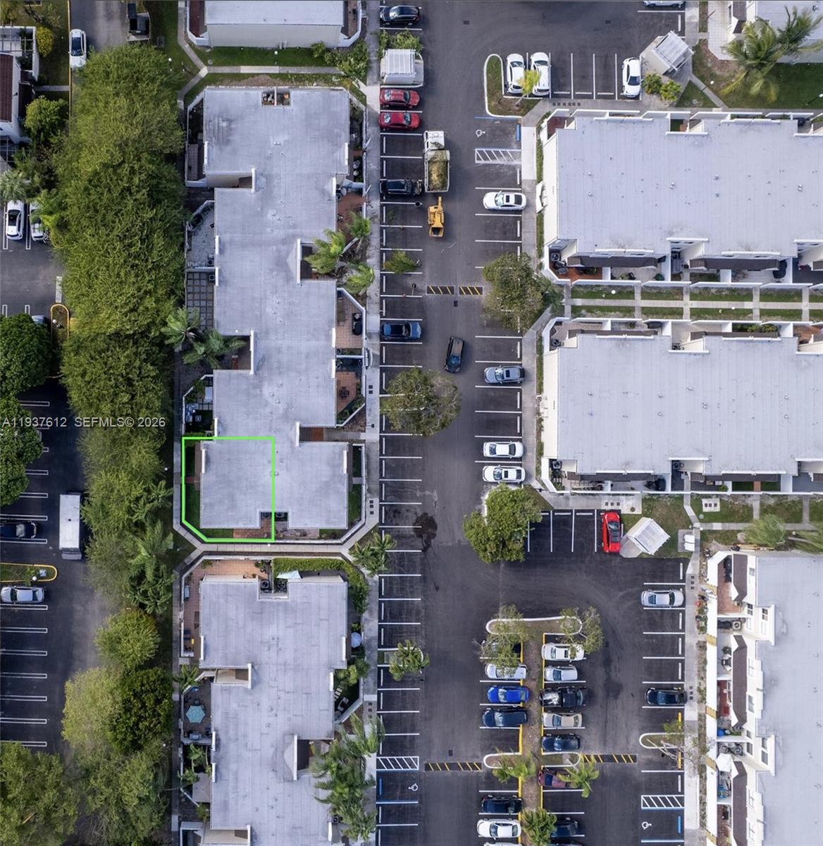 6830 Southwest 45th Lane, Unit 2 Miami, FL 33155 - Photo 20 of 21 an aerial view of houses with outdoor space