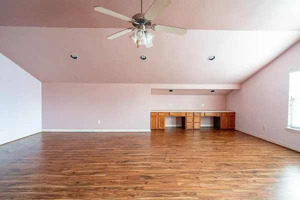 a view of a room with window