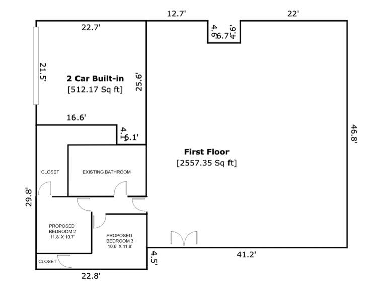 1911 33rd Street Lubbock, TX 79411 - Photo 35 of 35 3 bed plan 1911 33rd st