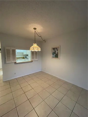 a view of empty room