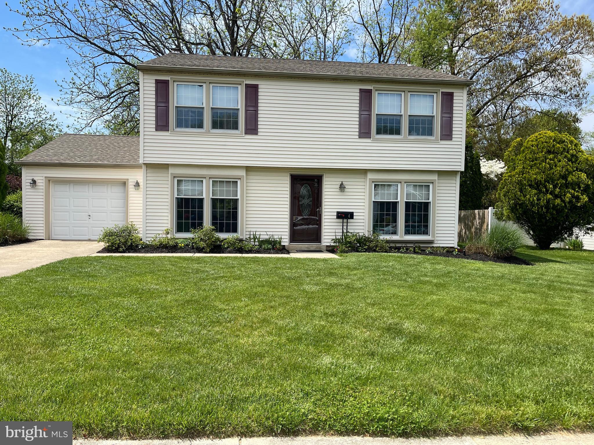 4 Cedar Creek Drive Laurel Springs, NJ 08021 - Photo 1 of 32 Front Exterior View 1