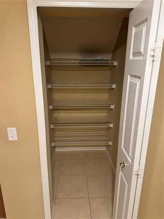 a view of closet
