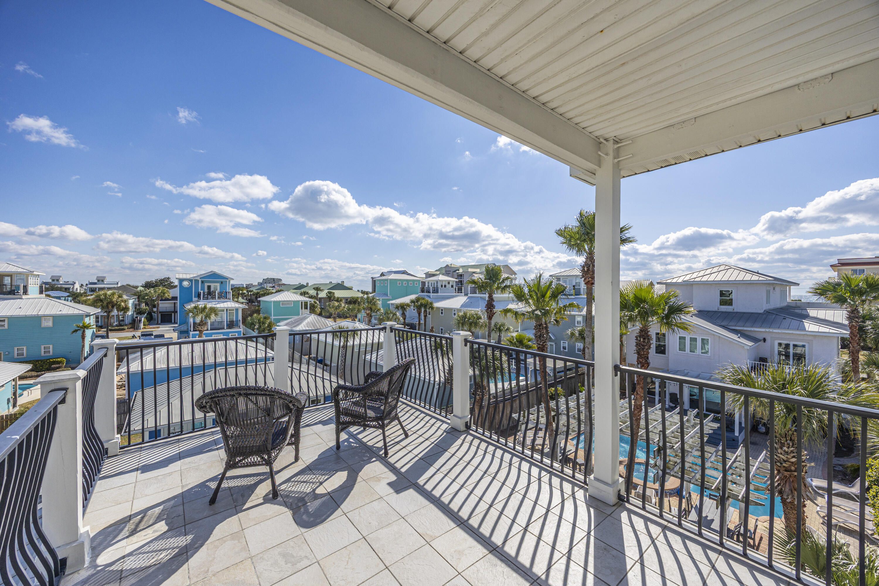 77 Mark Street Destin, FL 32541 - Photo 37 of 57 3rd Floor Balcony